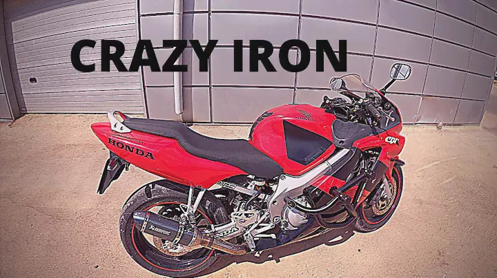 Мой ПЕРВЫЙ ТЮНИНГ на СПОРТБАЙКЕ клетка CRAZY IRON