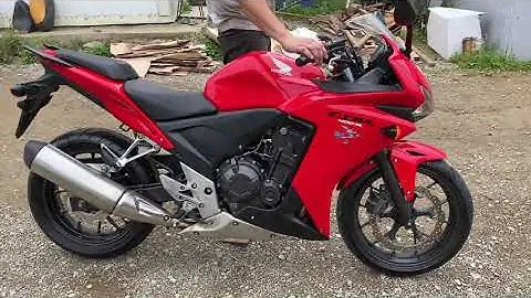 Видео запуска Honda CBR 400 R