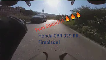 Honda CBR 929RR (SC44), Fireblade. Pure sound!
