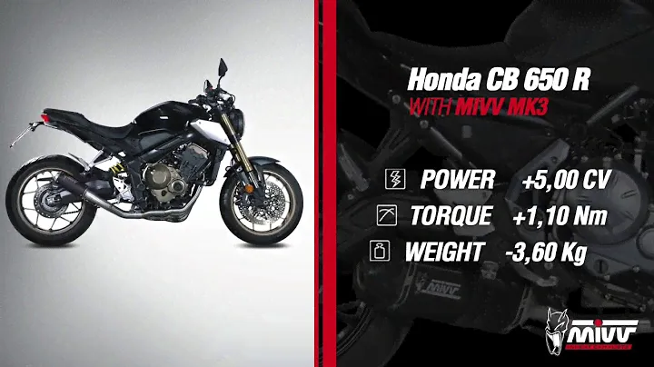 HONDA CB 650 R - MIVV MK3