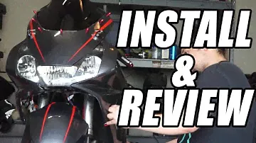 Install And Review Of ExtremeFairings On My CBR954RR!