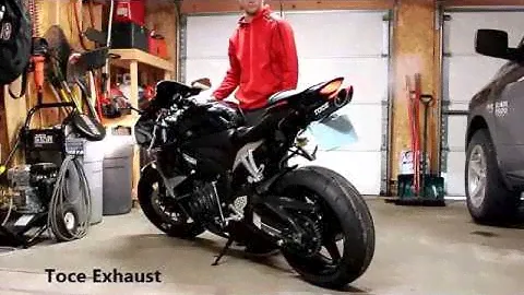 Honda CBR600RR Toce Exhaust