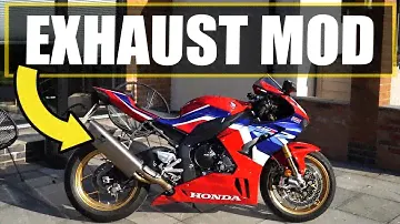 Akrapovic Exhaust Mod (NOW LOUD!) 2024 Honda CBR1000rrr Fireblade