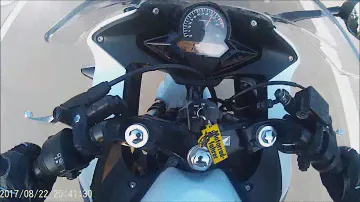 Honda CBR 125 R JC 50 Top Speed & Co german highway