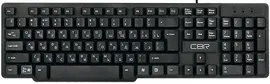 Клавиатура CBR KB 120 {проводная, 104кл., USB 2.0}
