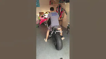 Cortando giro cbr1000rr