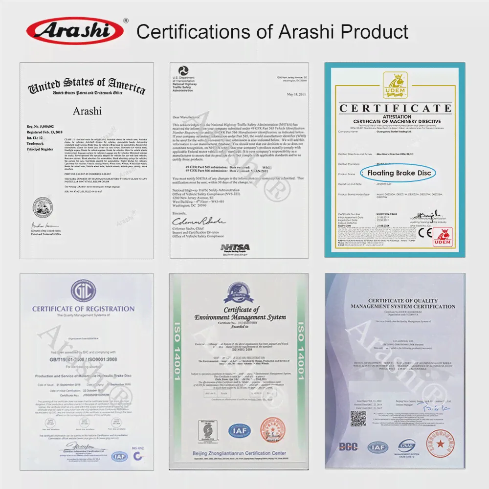 Arashi 1 комплект для HONDA CBR F 600 CBR600F4i 2001 2002 2003 2004 2005 2006 2007 передний тормозной диск задний тормозной диск ротор CNC CBR600F (art.: 7a6187748)-1
