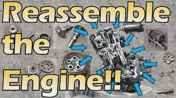 CBR300R - How to Reassemble the Engine