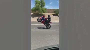 2021 HONDA CBR 1000RR-R FIREBLADE SP DOES A WHEELIE😱