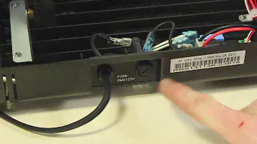 Gene Cafe CBR-101: Fuse Replacement