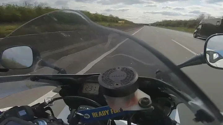 Honda cbr 954RR Fireblade SC50 150-280KM/H GoPro 7 Black