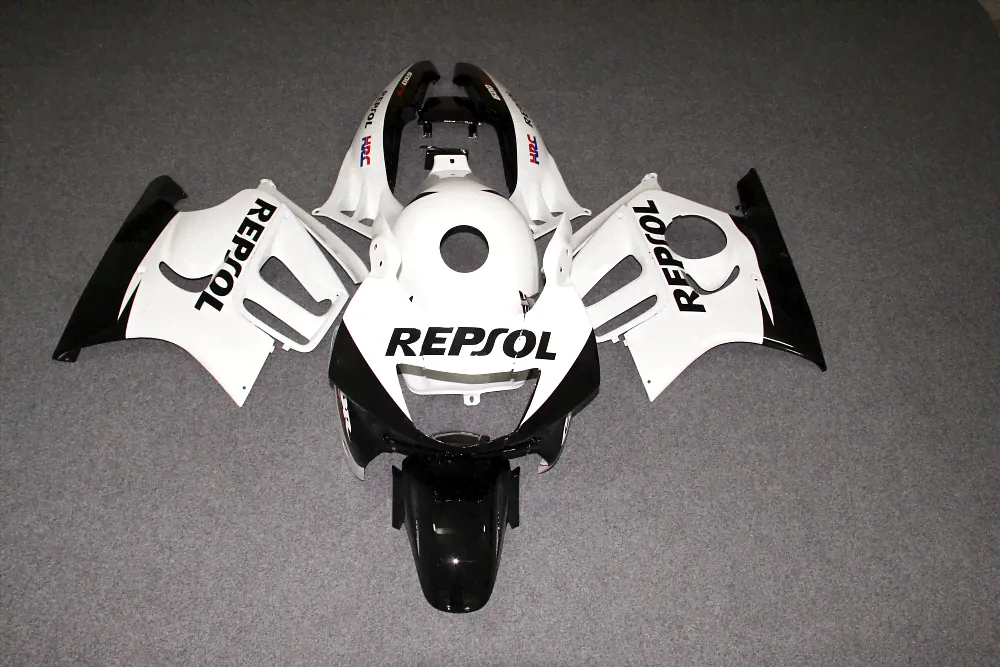 Комплект пластика для мотоцикла Honda CBR 600 F3 95-96 Repsol Белый