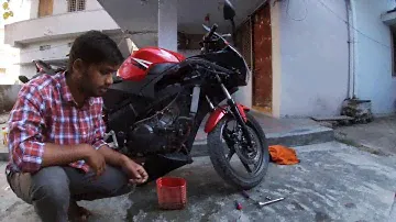 how to change coolent for CBR 150 in telugu