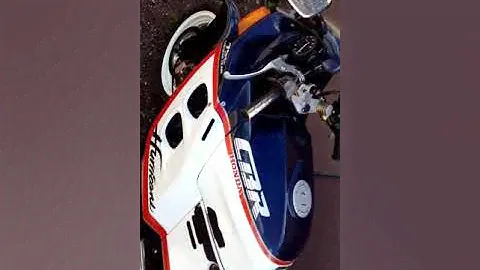 Honda cbr 750 прогретая