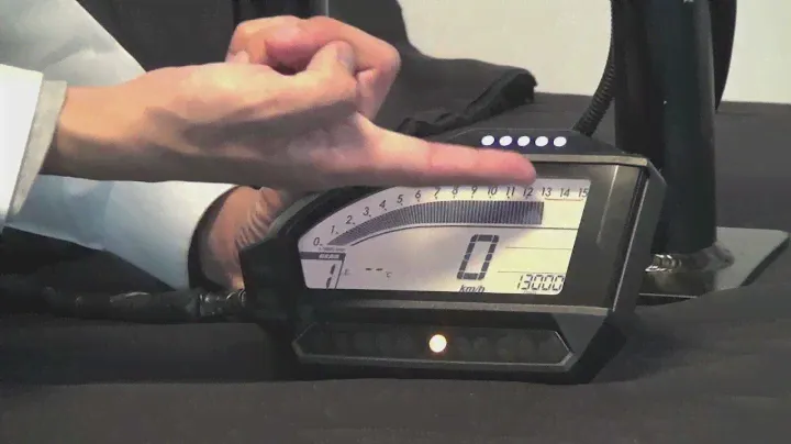 Dashboard Demo Honda CBR1000RR Fireblade 2012