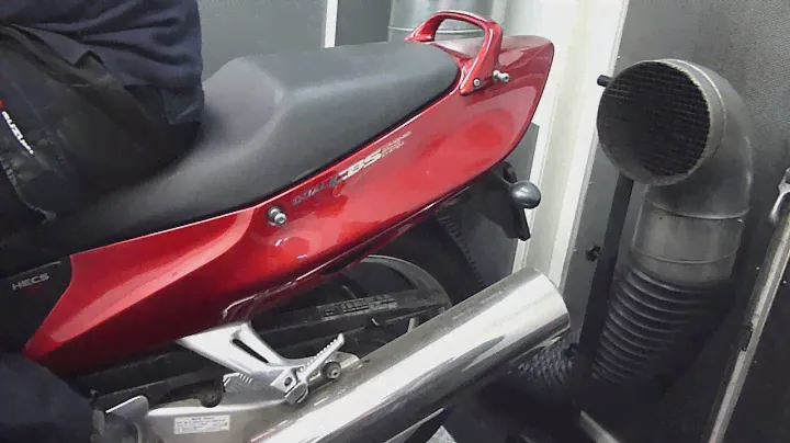 1997 HONDA CBR1100XX SUPER BLACKBIRD ON DYNO