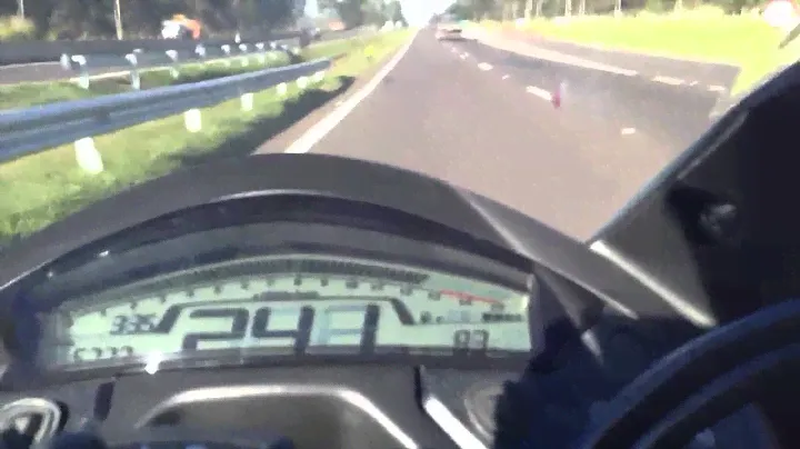 CBR 600 F 2012 Top Speed