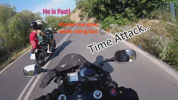 Honda CBR929RR (SC44). Time attack! #motovlog