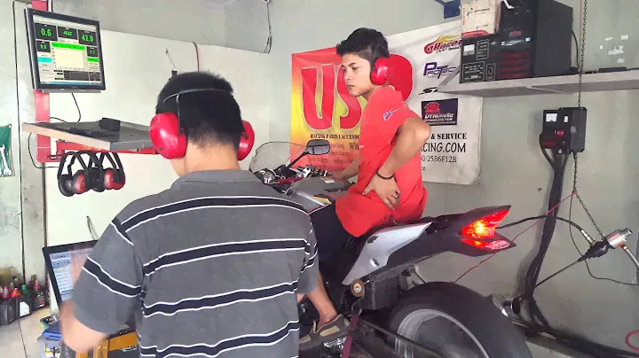 CBR 250R Dyno Test @12200RPM