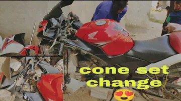 CBR150 cone set change 😍😍