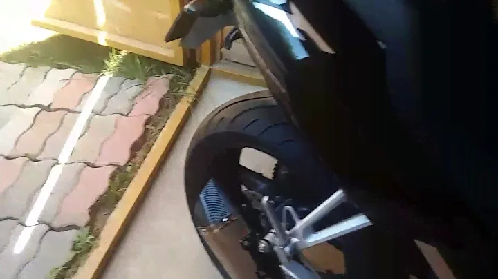 Honda CBR 600 F4i Akrapovic shorty replica