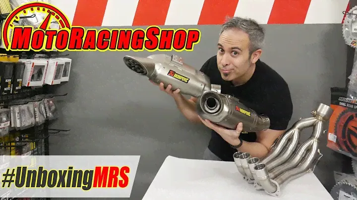 Unboxing scarico completo AKRAPOVIC Honda CB 650 F - CBR 650 F acciaio inox titanio omologato