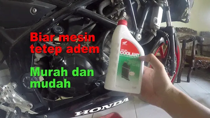 Cara Ganti Air Radiator Honda CBR150R/CB150R