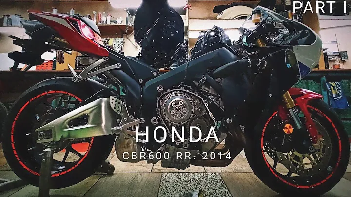 Ремонт спортбайка Honda CBR600RR Снятие крышки сцепления, дефектовка корзины сцепления repair manual