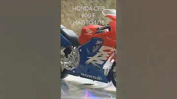 Diecast Motorcycle: Amazing Honda CBR 600 F By Maisto 1 : 18 Scale Toy Collection