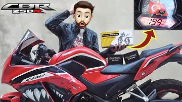 HONDA CBR 250R' MOTORUMA YAZILIM KİTİ TAKTIM 199KM/H - MotoVlog#176