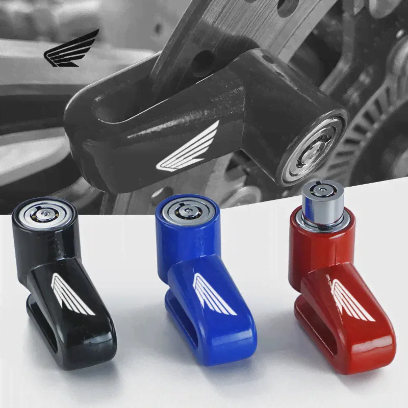 Для Honda CBR 125R 954 600 F4i 650F 650R 1100XX 1000F CBR 600RR 1000RR 2022 2023 Аксессуары Для мотоциклов Замок Безопасности Противоугонный-0